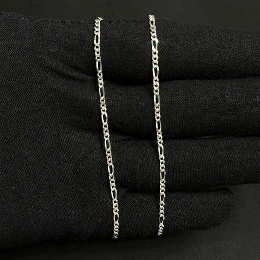 2MM Sterling Silver Figaro Chain