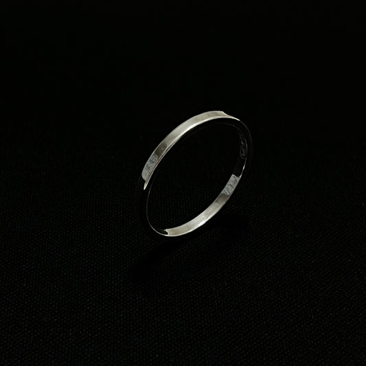 Sterling Silver 2MM Flat Band Ring