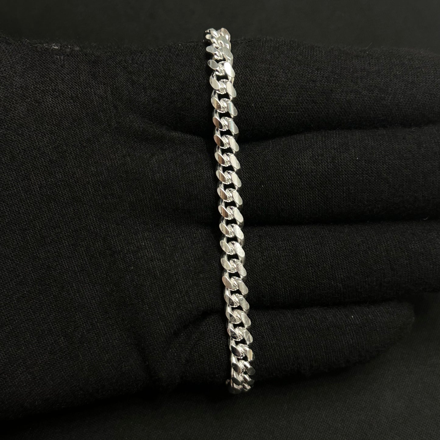 6MM Sterling Silver Miami Cuban Link Bracelet