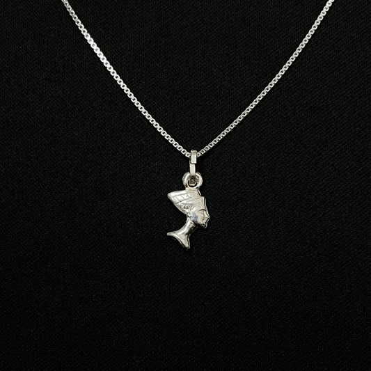 Sterling Silver Nefertiti Necklace