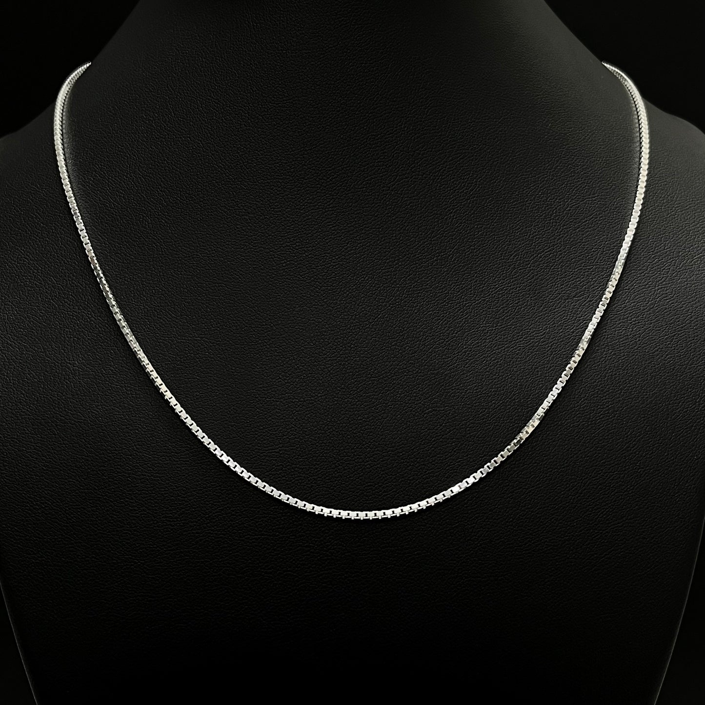 1.5MM Sterling Silver Box Chain