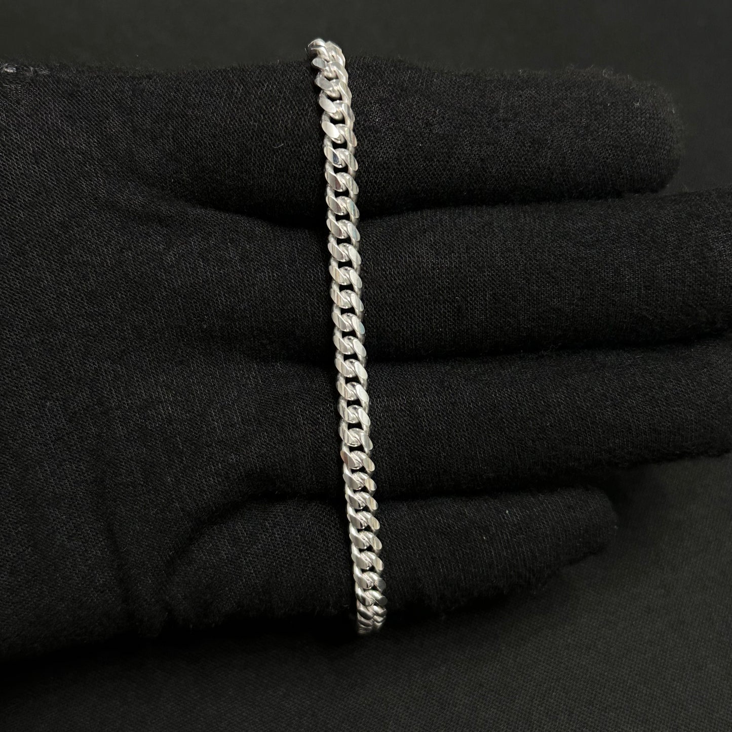 5MM Sterling Silver Miami Cuban Link Bracelet