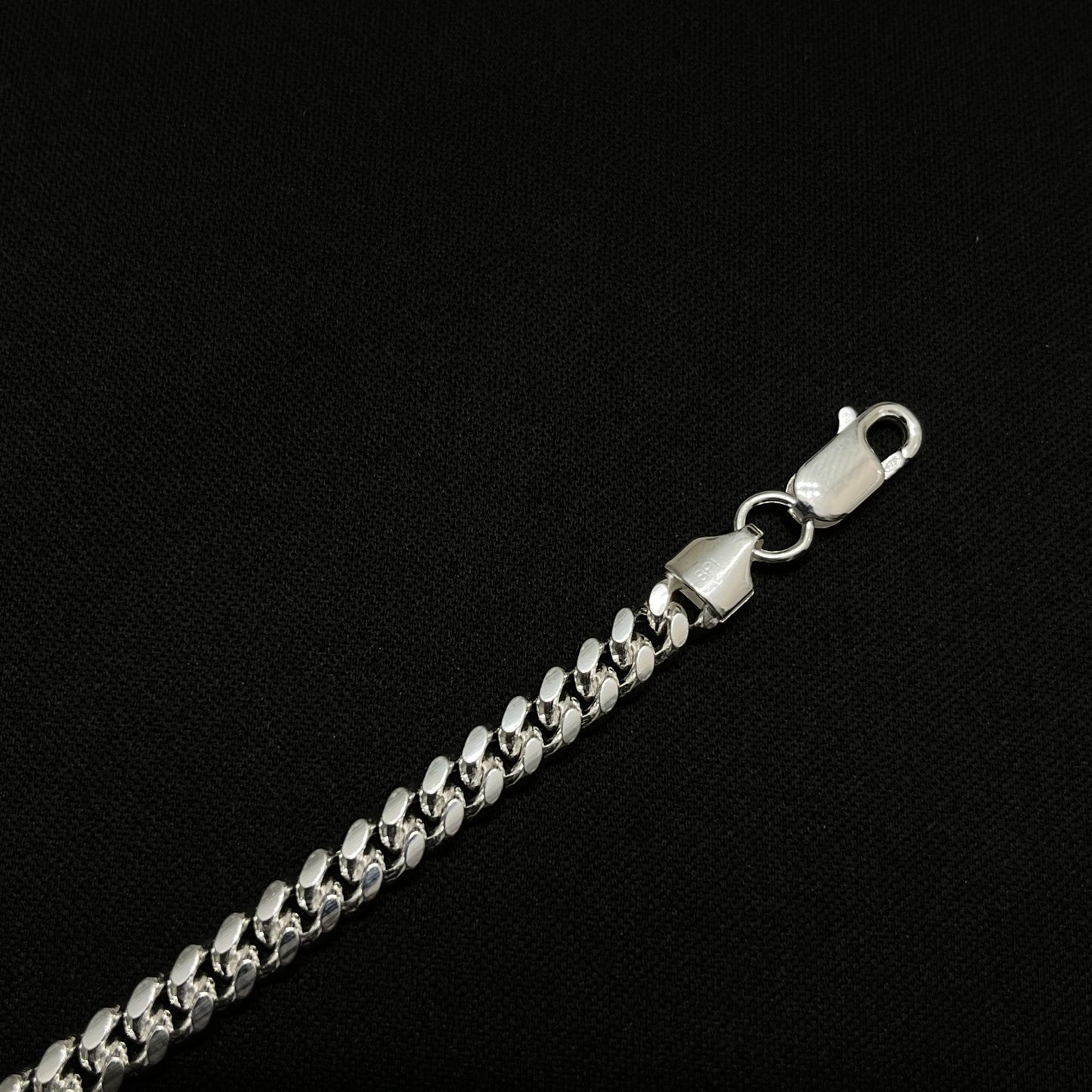 5.5MM Sterling Silver Miami Cuban Link Chain