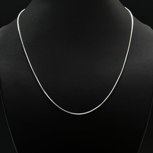 1MM Sterling Silver Box Chain