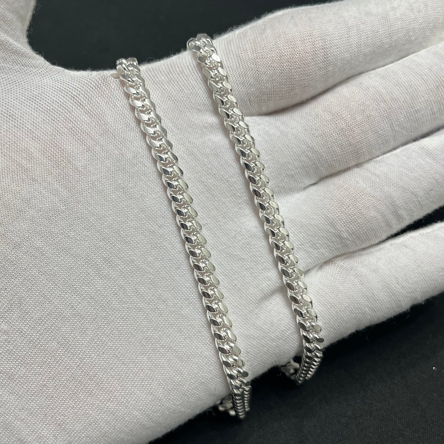 5.5MM Sterling Silver Miami Cuban Link Chain