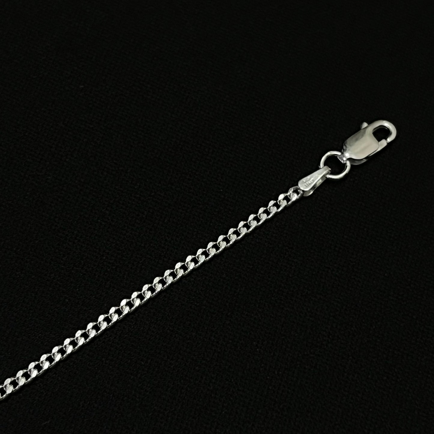 2MM Sterling Silver Baby Curb Chain