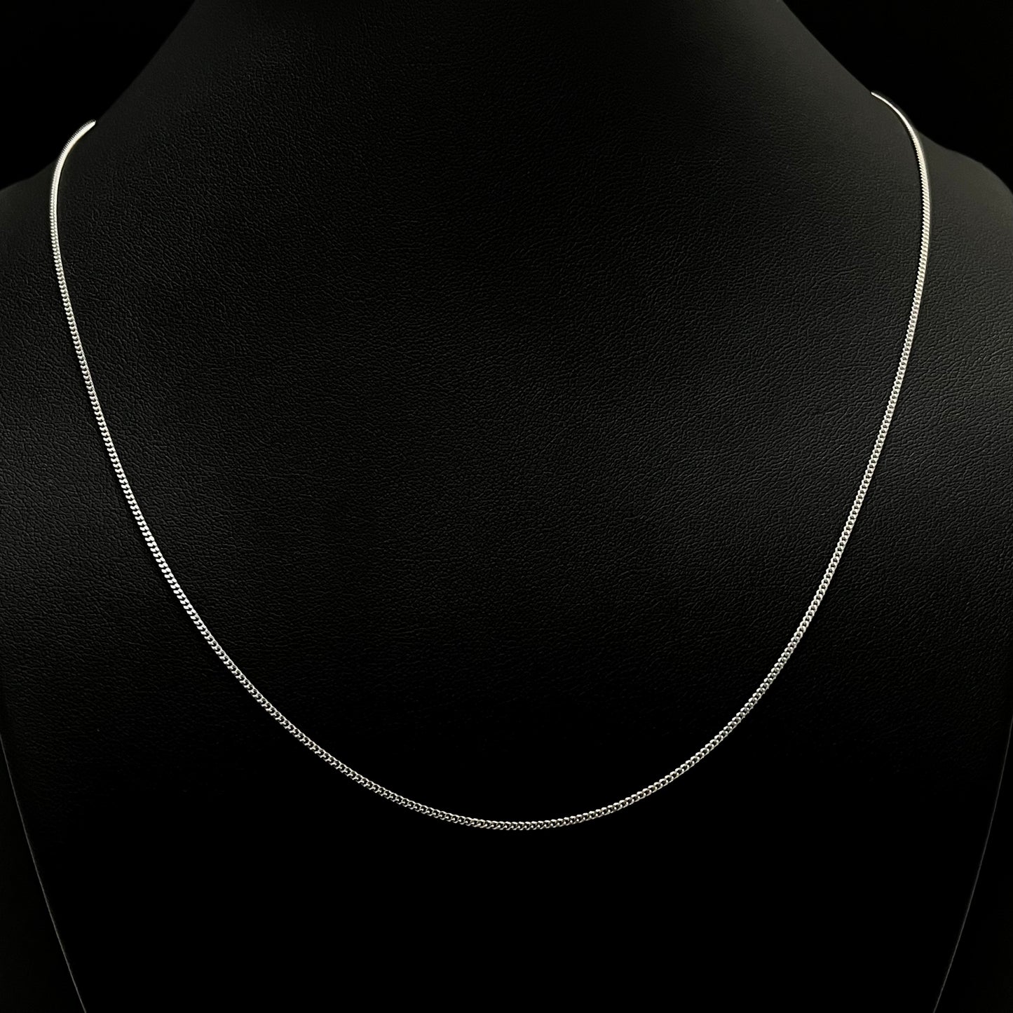 1MM Sterling Silver Curb Chain