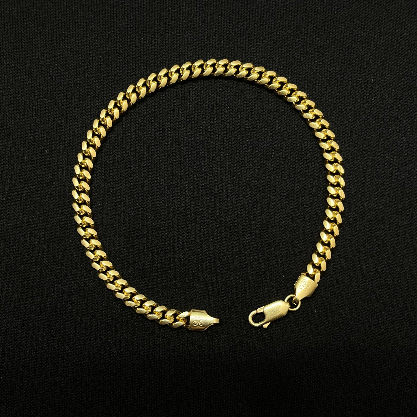 5MM Sterling Silver Vermeil Miami Cuban Link Bracelet