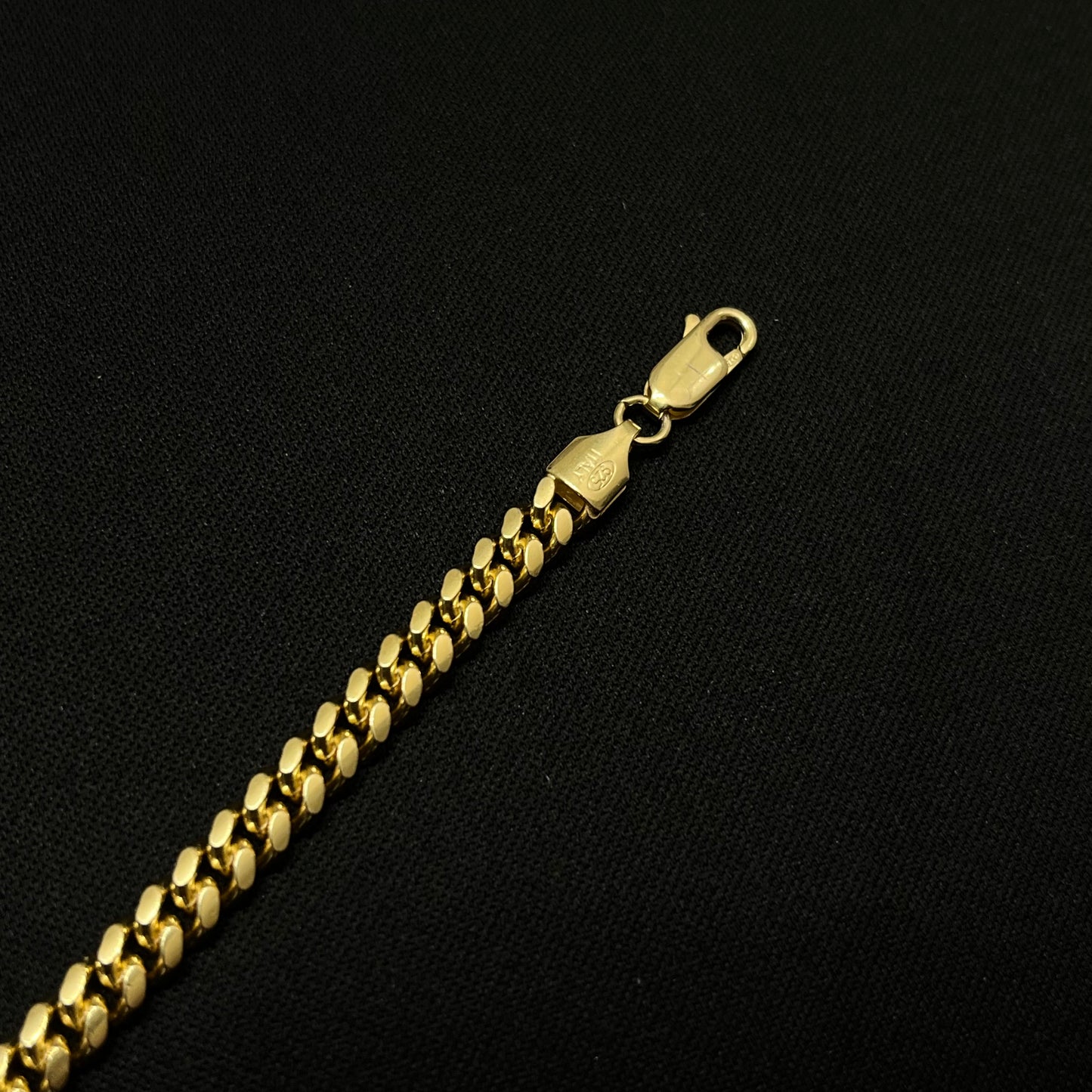 5MM Sterling Silver Vermeil Miami Cuban Link Bracelet