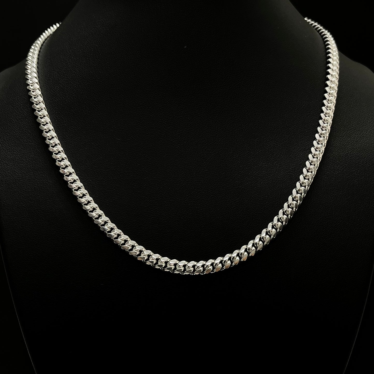 5.5MM Sterling Silver Miami Cuban Link Chain