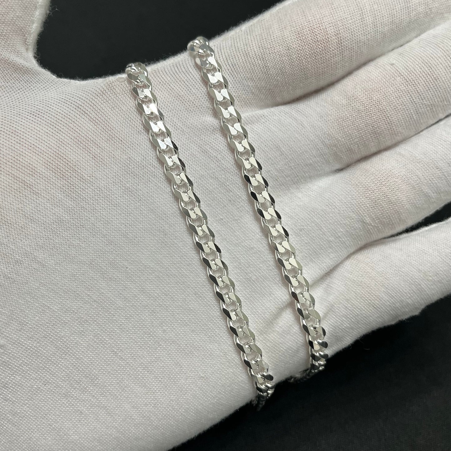 6MM Sterling Silver Curb Chain