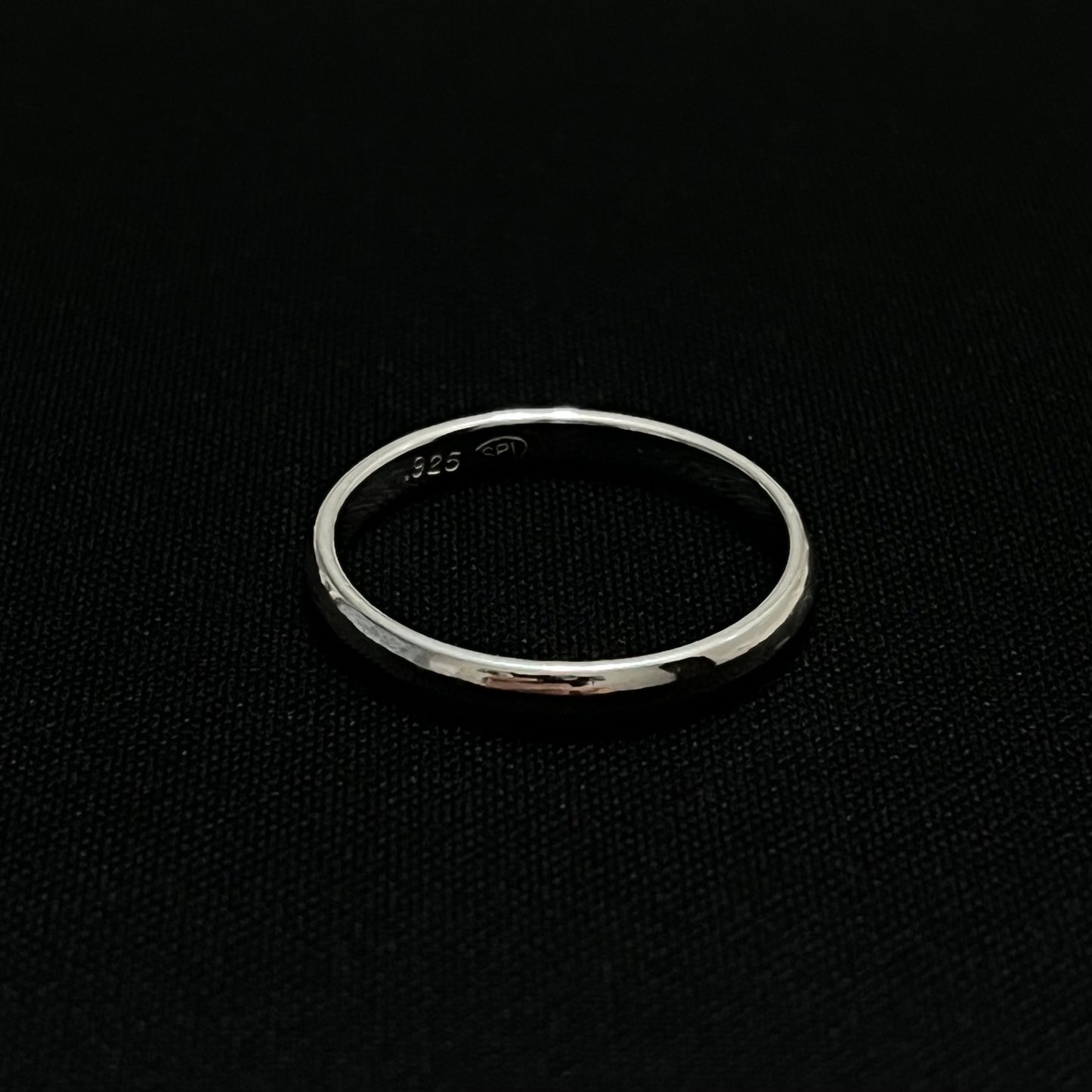 Sterling Silver 3MM Plain Band Ring