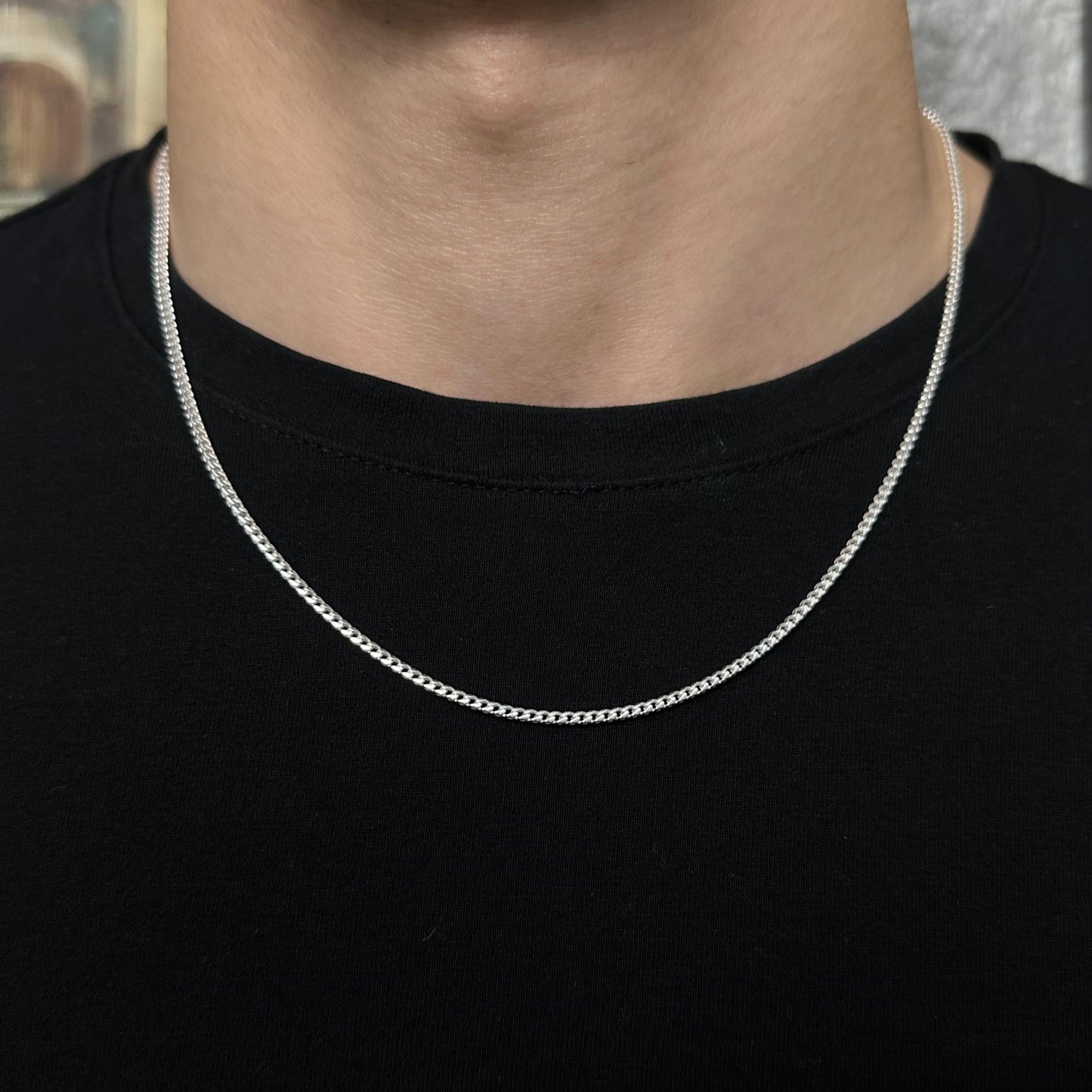 2MM Sterling Silver Franco Chain