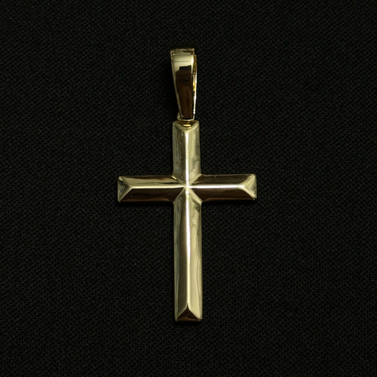 Vermeil Plain Cross Pendant
