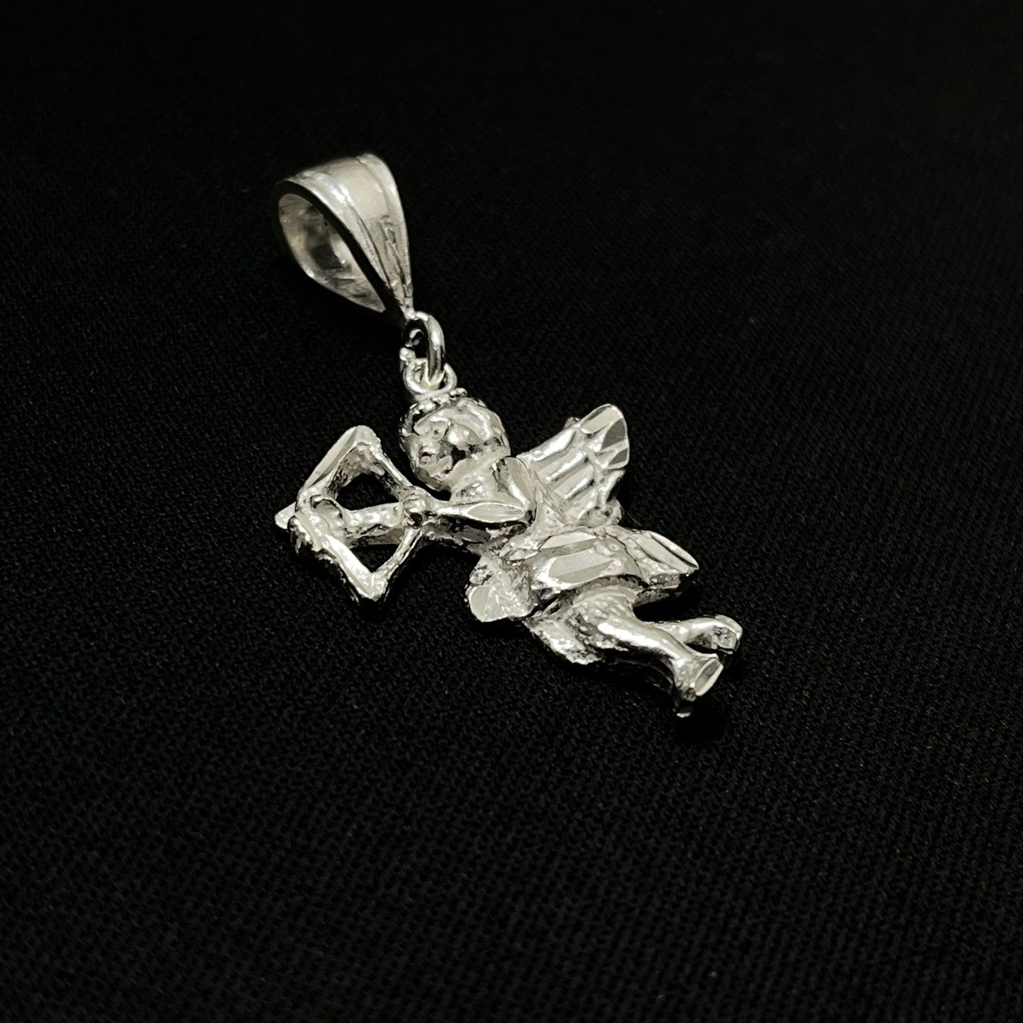 Sterling Silver Cupid Pendant