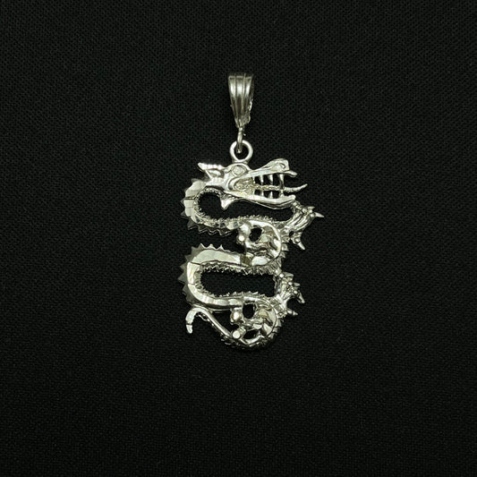 Sterling Silver Dragon Pendant