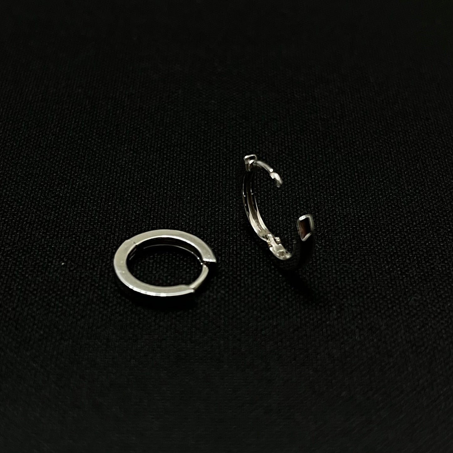 Sterling Silver Huggie Earrings