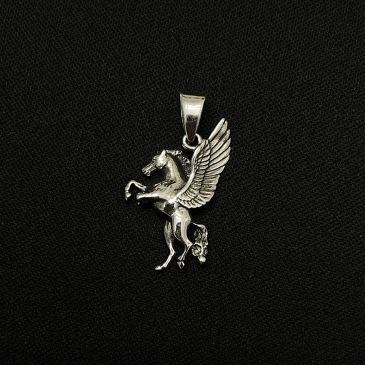 Sterling Silver Pegasus Pendant