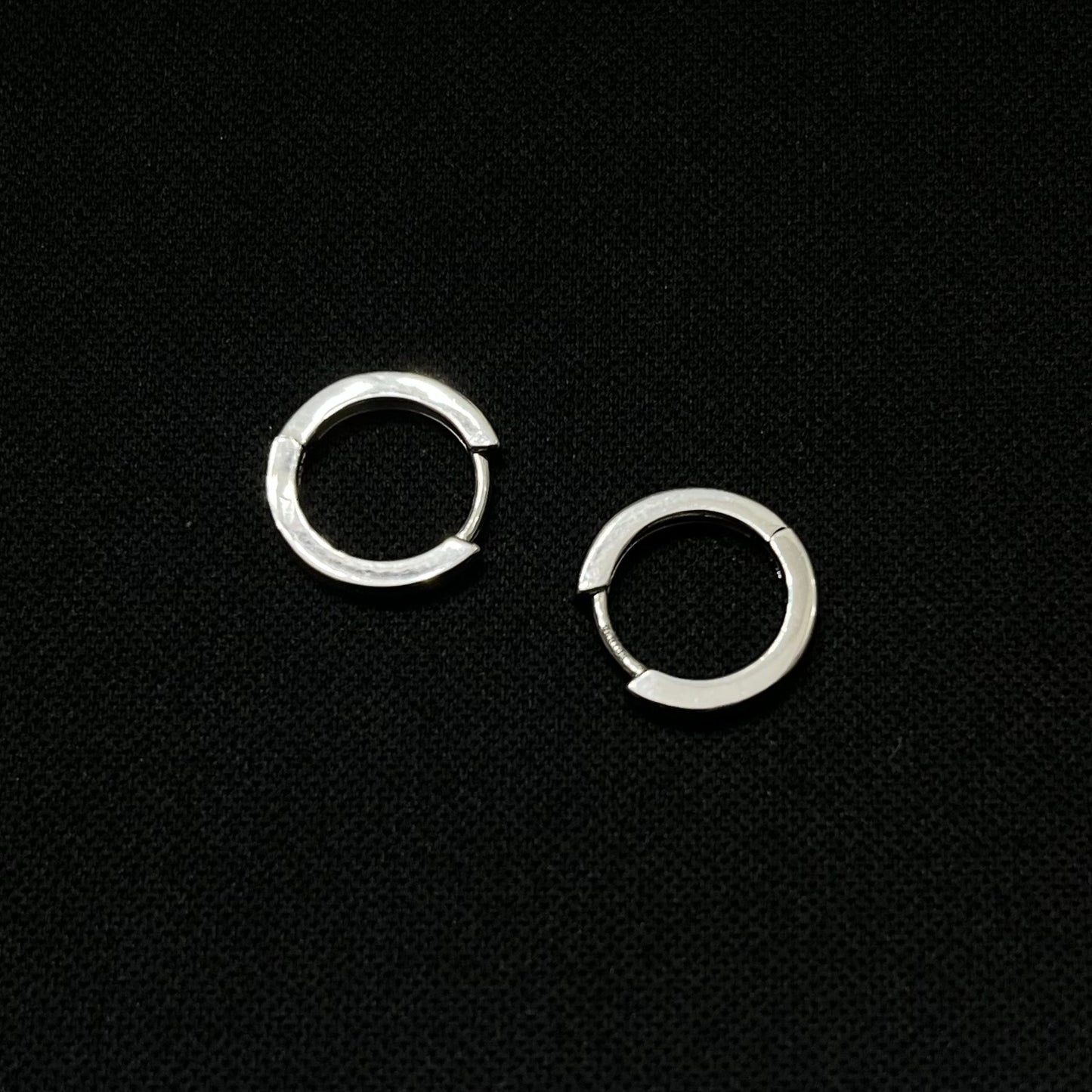 Sterling Silver Huggie Earrings