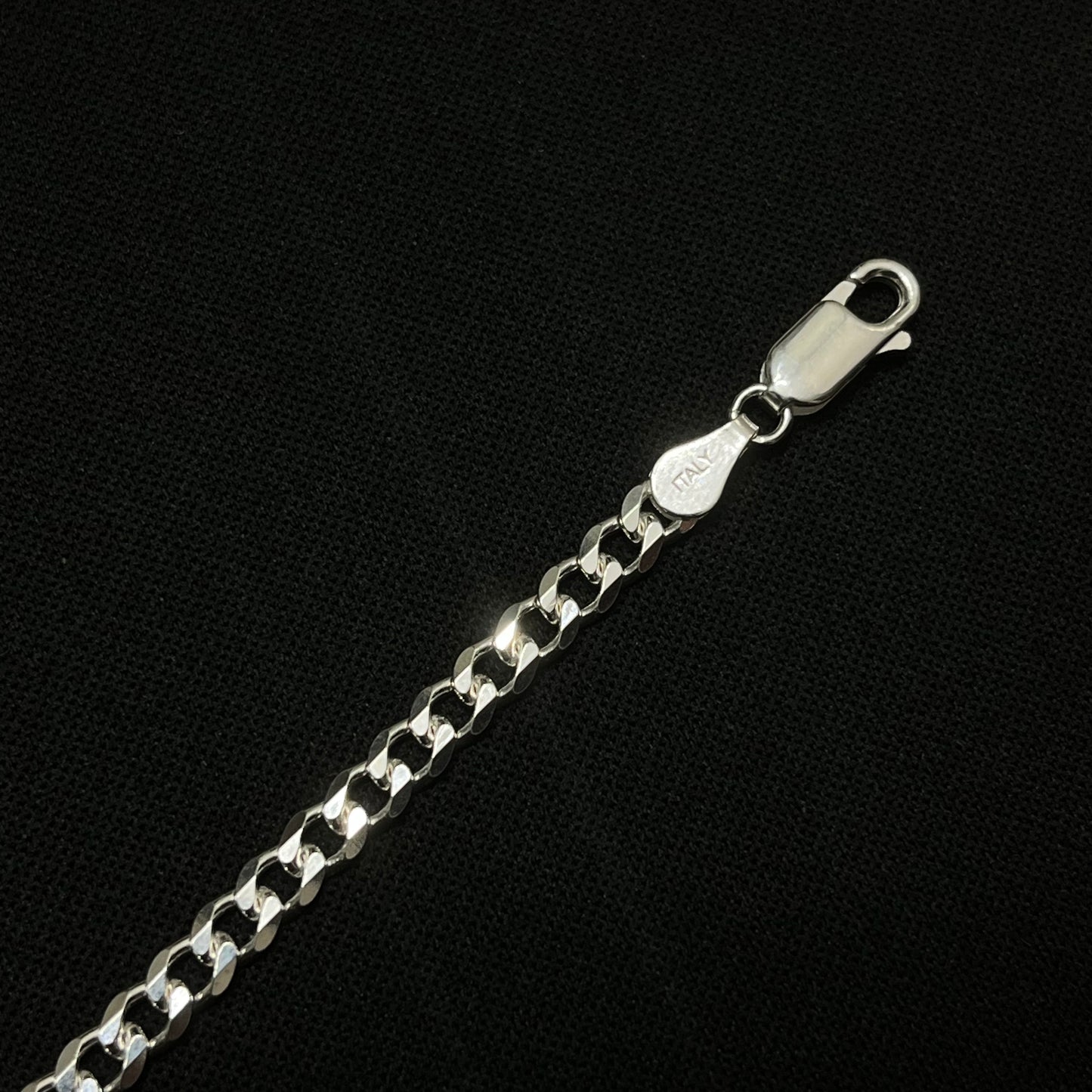 4MM Sterling Silver Curb Chain