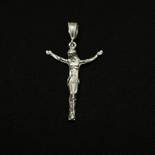 Sterling Silver Jesus Pendant