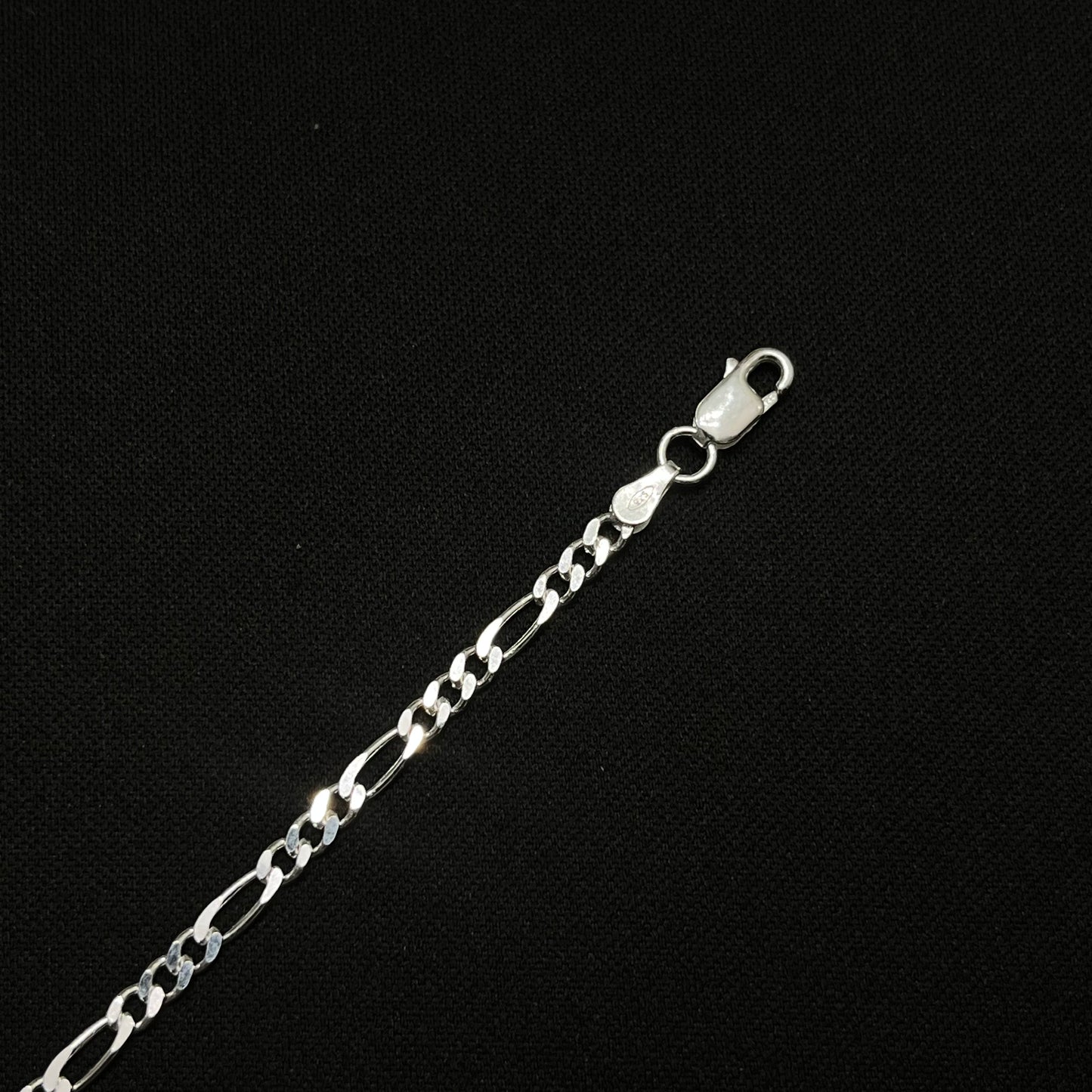 3MM Sterling Silver Classic Figaro Chain