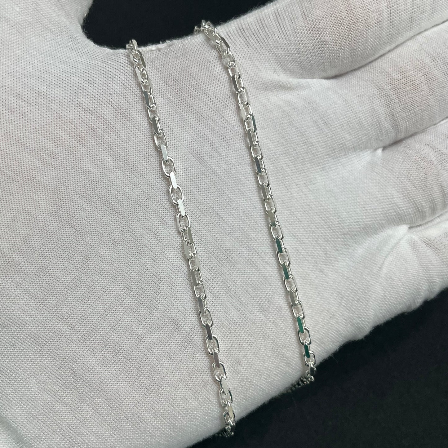 2.5MM Sterling Silver Anchor Chain