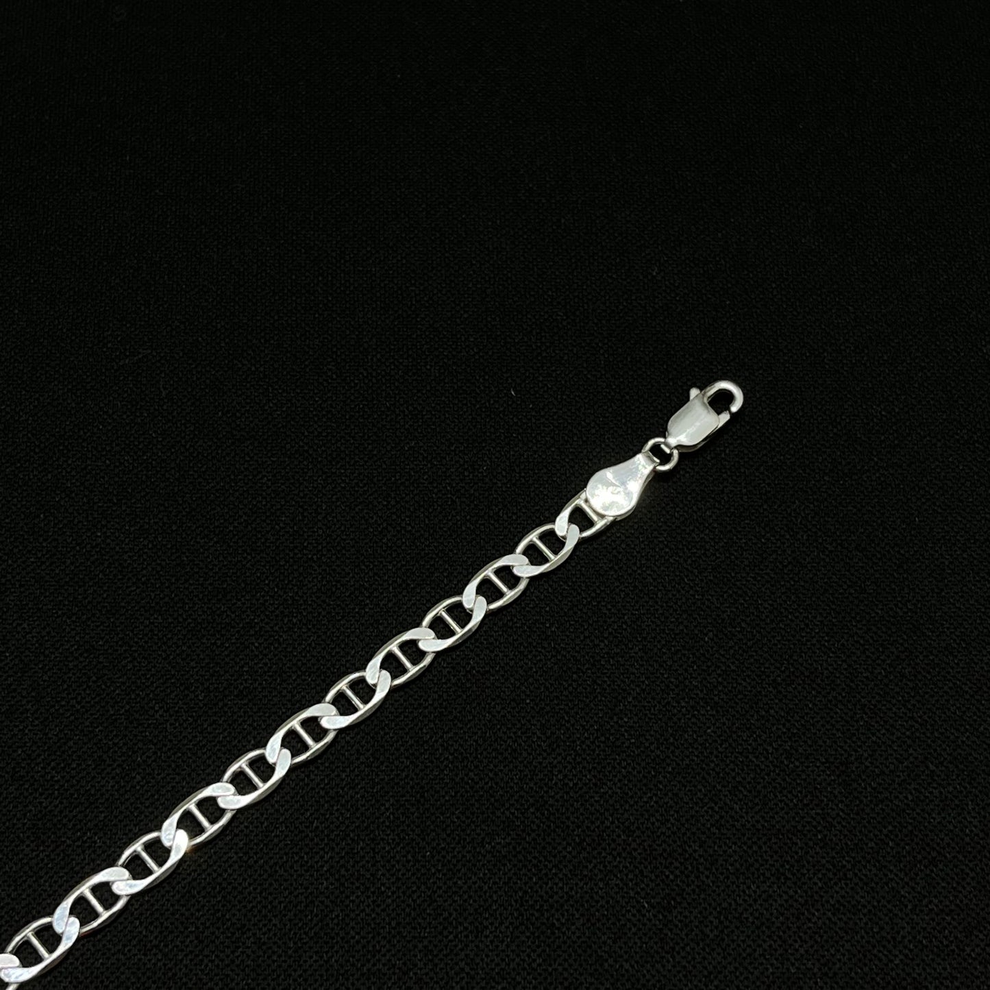 4MM Sterling Silver Mariner Chain